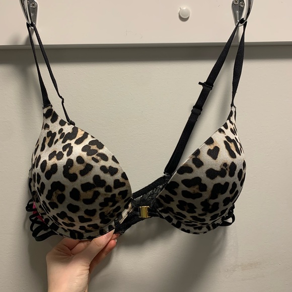 front close cheetah push up bra - Picture 4 of 6